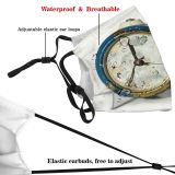 yanfind Indicator Old Accessories Used Home Clock Communicate Watch Clock Sample Table Tool Dust Washable Reusable Filter and Reusable Mouth Warm Windproof Cotton Face