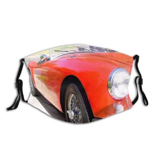yanfind Sports Old Coupé Vehicle Classic Convertible Car Classic Vehicle Car Sedan Land Dust Washable Reusable Filter and Reusable Mouth Warm Windproof Cotton Face