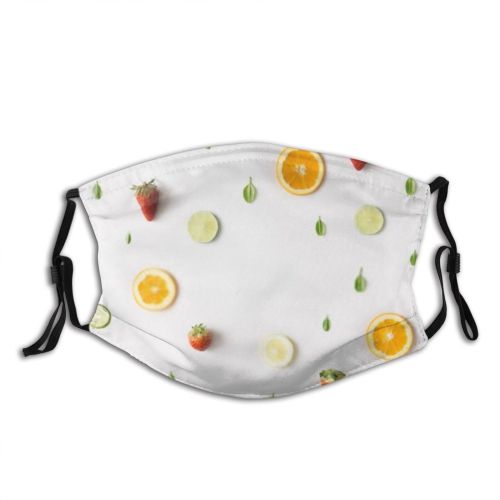 yanfind Blossom Spring Flower Layout Homemade Cute Above Aerial Vsco Fresh Space Various Dust Washable Reusable Filter and Reusable Mouth Warm Windproof Cotton Face