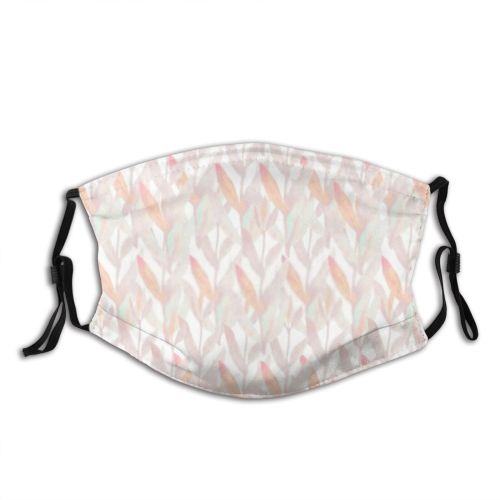 yanfind Abstract Elegant Fashion Cute Seamless Feminine Ornamental Wedding Pastel Summer Flowers Delicate Dust Washable Reusable Filter and Reusable Mouth Warm Windproof Cotton Face