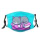 yanfind Comfortable Comfort Isolated Bedroom Fur Bed Cat Kitty Cute Mascot Bedding Lazy Dust Washable Reusable Filter and Reusable Mouth Warm Windproof Cotton Face