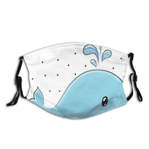 yanfind Abstract Happiness Fashion Life Cute Mascot Smiling Sky Wildlife Cartoons Turquoise Cheerful Dust Washable Reusable Filter and Reusable Mouth Warm Windproof Cotton Face