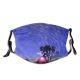 yanfind Central Star Trail Volcano Beautiful Indonesian Forest Milky Hiking Sky Bromo Merapi Dust Washable Reusable Filter and Reusable Mouth Warm Windproof Cotton Face