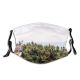 yanfind Metropolis Pernambuco Building Work Jungle Tourism Trip Vegetation Plant Light City Street Dust Washable Reusable Filter and Reusable Mouth Warm Windproof Cotton Face