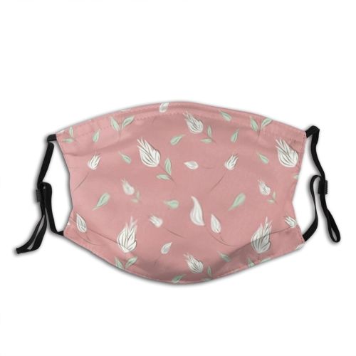 yanfind Abstract Decor Fashion Cute Seamless Vintage Ornament Design Beautiful Modern Valentine Gift Dust Washable Reusable Filter and Reusable Mouth Warm Windproof Cotton Face