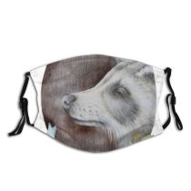 yanfind Cock Isolated Bird Cute Feather Natural Wildlife Fauna Raccoon Vintage Design Face Dust Washable Reusable Filter and Reusable Mouth Warm Windproof Cotton Face