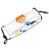 yanfind Isolated Canvas Brush Young Picture Little Cute Tool Preschool Colorful Lesson Kid Dust Washable Reusable Filter and Reusable Mouth Warm Windproof Cotton Face