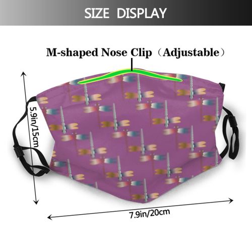 yanfind Abstract Sprout Corporate Isolated Lake Hatching Seamless Colorful Alveole Magazine Dotted Slant Dust Washable Reusable Filter and Reusable Mouth Warm Windproof Cotton Face