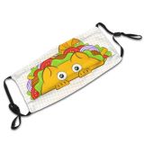 yanfind Pepper Cafe Cuisine Vegetable Cat Tacocat Cute Cook Mascot Menu Puzzled Dinner Dust Washable Reusable Filter and Reusable Mouth Warm Windproof Cotton Face