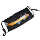 yanfind Pond Lake Koi Feeder Swim Pond Tail Biology Organism Fish Marine Fish Dust Washable Reusable Filter and Reusable Mouth Warm Windproof Cotton Face