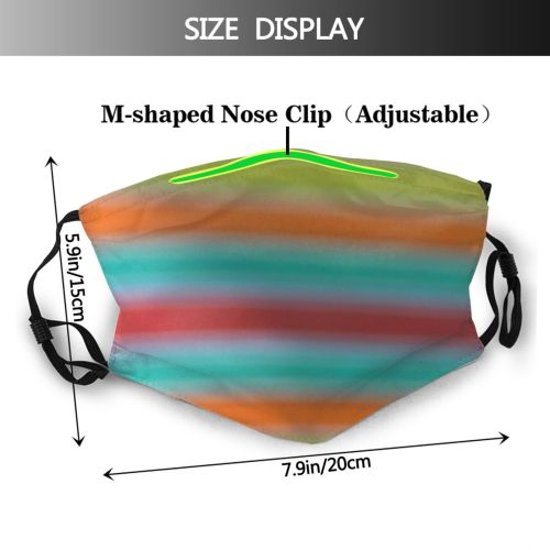yanfind Furniture Surroundings Home Colour Dust Washable Reusable Filter and Reusable Mouth Warm Windproof Cotton Face