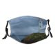 yanfind Lighthouse Tower Grey Coast Shore Sea Sky Ocean Light Rocks Headland Lighthouse Dust Washable Reusable Filter and Reusable Mouth Warm Windproof Cotton Face