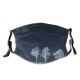yanfind Winter Winter Natural Atmospheric Landscape Sky Tree Frost Lighting Trees Atmosphere Freezing Dust Washable Reusable Filter and Reusable Mouth Warm Windproof Cotton Face