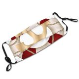 yanfind Sailor Lifesaver Boat Art Football Ball Protective Anchor Life Lifejacket Soccer First Dust Washable Reusable Filter and Reusable Mouth Warm Windproof Cotton Face