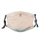 yanfind Caucasian Father Happiness Life Dad Sand Ocean Parenthood Husband Female Motherhood Tropical Dust Washable Reusable Filter and Reusable Mouth Warm Windproof Cotton Face