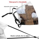 yanfind Islam Building Chi Garib Fort Heritage Landmark History Arch Khwaja KGN Moinuddin Dust Washable Reusable Filter and Reusable Mouth Warm Windproof Cotton Face