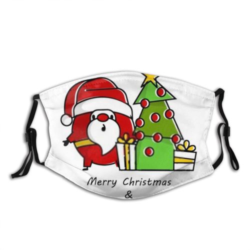 yanfind Noel Santa Kawaii Linear Christmas Cute Xmas Jump Bag Variety Winter Suit Dust Washable Reusable Filter and Reusable Mouth Warm Windproof Cotton Face
