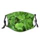 yanfind Plant Annual Plant Flower Flowering Dutch Raindrop Leaf Moisture Dew Clover Dust Washable Reusable Filter and Reusable Mouth Warm Windproof Cotton Face