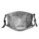 yanfind Winter Winter Natural Atmospheric Landscape Snow Road Tree Tree Frost Road Ozalj Dust Washable Reusable Filter and Reusable Mouth Warm Windproof Cotton Face
