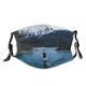 yanfind Ice Lake Daylight Hike Mountain Explore Rock Forest Frozen Alp Mountains Beautiful Dust Washable Reusable Filter and Reusable Mouth Warm Windproof Cotton Face
