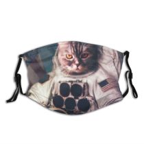 yanfind Cluster Moon Way Celestial Earth Cat Kepler Planetarium From Satellite Fantasy Gas Dust Washable Reusable Filter and Reusable Mouth Warm Windproof Cotton Face