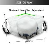 yanfind Lots Cap Winter Snow Snow Dust Washable Reusable Filter and Reusable Mouth Warm Windproof Cotton Face
