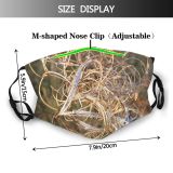 yanfind Dead Wire Plant Week Dried Plant Knotted Tangled Autumn Foliage Dust Washable Reusable Filter and Reusable Mouth Warm Windproof Cotton Face
