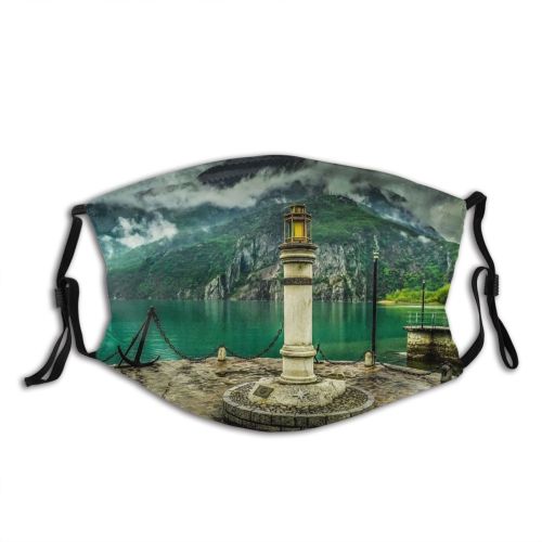 yanfind Chain Bollard Lantern Sky Beauty Italy Cloud Outdoors Vessel Lighting Anchor Mountain Dust Washable Reusable Filter and Reusable Mouth Warm Windproof Cotton Face