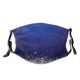 yanfind Frost Snowdrift Snow Snowflake Temperature Winter Snowing Christmas Blizzard Dust Washable Reusable Filter and Reusable Mouth Warm Windproof Cotton Face