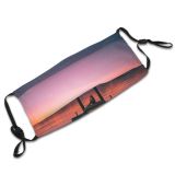 yanfind Jetty Idyllic Universe Vacation Golden Galaxy Night Relaxation Dawn Leisure Stars Traveler Dust Washable Reusable Filter and Reusable Mouth Warm Windproof Cotton Face