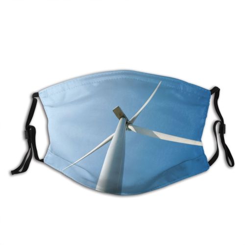 yanfind Sky Sky Turbine Public Electricity Beach Utility Farm Propeller Sand Windmill Turbine Dust Washable Reusable Filter and Reusable Mouth Warm Windproof Cotton Face