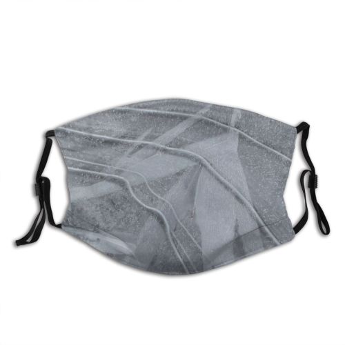 yanfind Winter Texture Plant Ice Dust Washable Reusable Filter and Reusable Mouth Warm Windproof Cotton Face