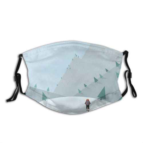 yanfind Range Hill Topics Unrecognizable Lifestyles Peak Tree Climbing Snow Pursuit Snowcapped Backpack Dust Washable Reusable Filter and Reusable Mouth Warm Windproof Cotton Face