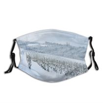 yanfind Idyllic Untouched Calm Frost Flora Field Wild Journey Explore Highland Forest Silent Dust Washable Reusable Filter and Reusable Mouth Warm Windproof Cotton Face