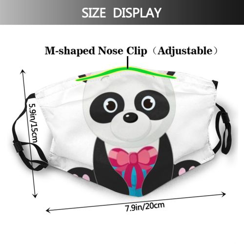 yanfind Isolated Embellishment Asian Childish Artwork Cute Box Stylish Fauna Blank Bear Baby Dust Washable Reusable Filter and Reusable Mouth Warm Windproof Cotton Face