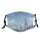 yanfind Winter Cloud Geological Mountains Mountain Sky Tree Ice Frost Winter Freezing Snow Dust Washable Reusable Filter and Reusable Mouth Warm Windproof Cotton Face