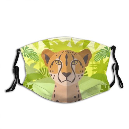 yanfind Isolated Safari Fur Dangerous Hunter Danger Life Cat Stain Cute Carnivore Mascot Dust Washable Reusable Filter and Reusable Mouth Warm Windproof Cotton Face