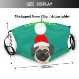 yanfind Isolated Fashion Cute Dog Puppy Design Beautiful Face Pet Drawn Hipster Portrait Dust Washable Reusable Filter and Reusable Mouth Warm Windproof Cotton Face