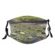 yanfind Coast Coastline Watercourse Beach Highland Sky Scotland Grass Rock Grass Castle Algae Dust Washable Reusable Filter and Reusable Mouth Warm Windproof Cotton Face