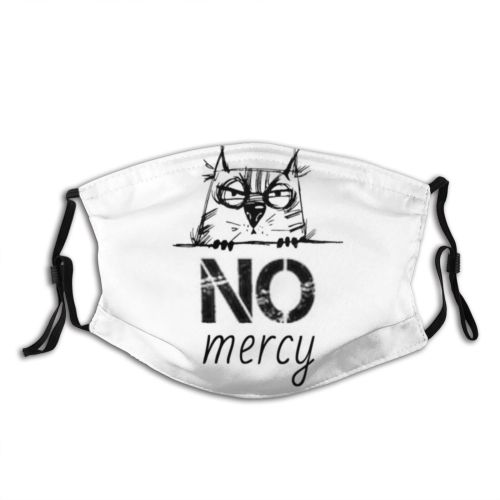 yanfind Crazy Isolated Cat Cute Mercy Design Beautiful Pet Cats Art Fun Funny Dust Washable Reusable Filter and Reusable Mouth Warm Windproof Cotton Face