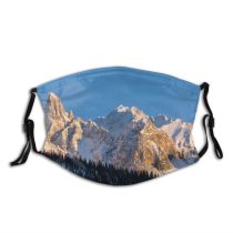 yanfind Range Wilderness Scenics Spire Mountain Snowdon Gwynedd Outdoors Winter Natural Brooks Mount Dust Washable Reusable Filter and Reusable Mouth Warm Windproof Cotton Face