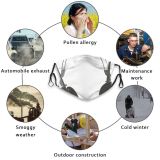 yanfind Device Gadget Electronic Sound Headset Jazz Pop Audio Techno Technology Headphone Accessory Dust Washable Reusable Filter and Reusable Mouth Warm Windproof Cotton Face