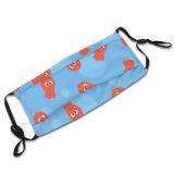yanfind Abstract Lovely Cute Wonderful Seamless Wildlife Simple Enchanting Design Charming Diving Beautiful Dust Washable Reusable Filter and Reusable Mouth Warm Windproof Cotton Face