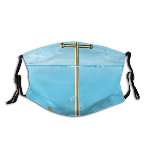 yanfind Chain Branch Generated Plant Over Horizon Wealth Undersea Repairing Security Stability Digitally Dust Washable Reusable Filter and Reusable Mouth Warm Windproof Cotton Face