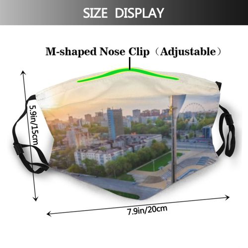 yanfind Central Place Architecture Soldiers Don May Sculpture Tower Column Above Winning Nazis Dust Washable Reusable Filter and Reusable Mouth Warm Windproof Cotton Face
