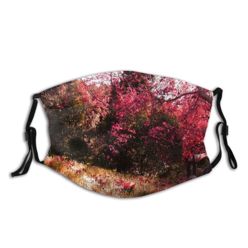 yanfind Winter Landscapes Vegetation Leaf Spring Plant Landscape Tree Tree Natural Flower Dust Washable Reusable Filter and Reusable Mouth Warm Windproof Cotton Face