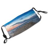yanfind Jetty Stage Sky Landing Dust Washable Reusable Filter and Reusable Mouth Warm Windproof Cotton Face