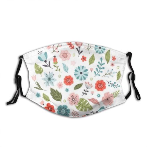 yanfind Abstract Elegant Decor Fashion Cute Colorful Natural Wedding Summer Elegance Ornament Blossom Dust Washable Reusable Filter and Reusable Mouth Warm Windproof Cotton Face