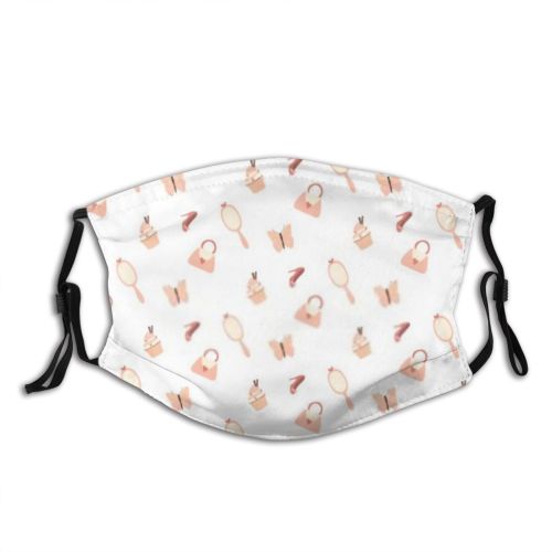 yanfind Abstract Butterfly Isolated Stylized Artwork Cute Bag Scrapbooking Seamless Scrap Ornamental Child Dust Washable Reusable Filter and Reusable Mouth Warm Windproof Cotton Face