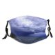 yanfind Relaxing Clima Sky Britain Natural Cliffs Quiet Coast England Cloud Landscape Sea Dust Washable Reusable Filter and Reusable Mouth Warm Windproof Cotton Face
